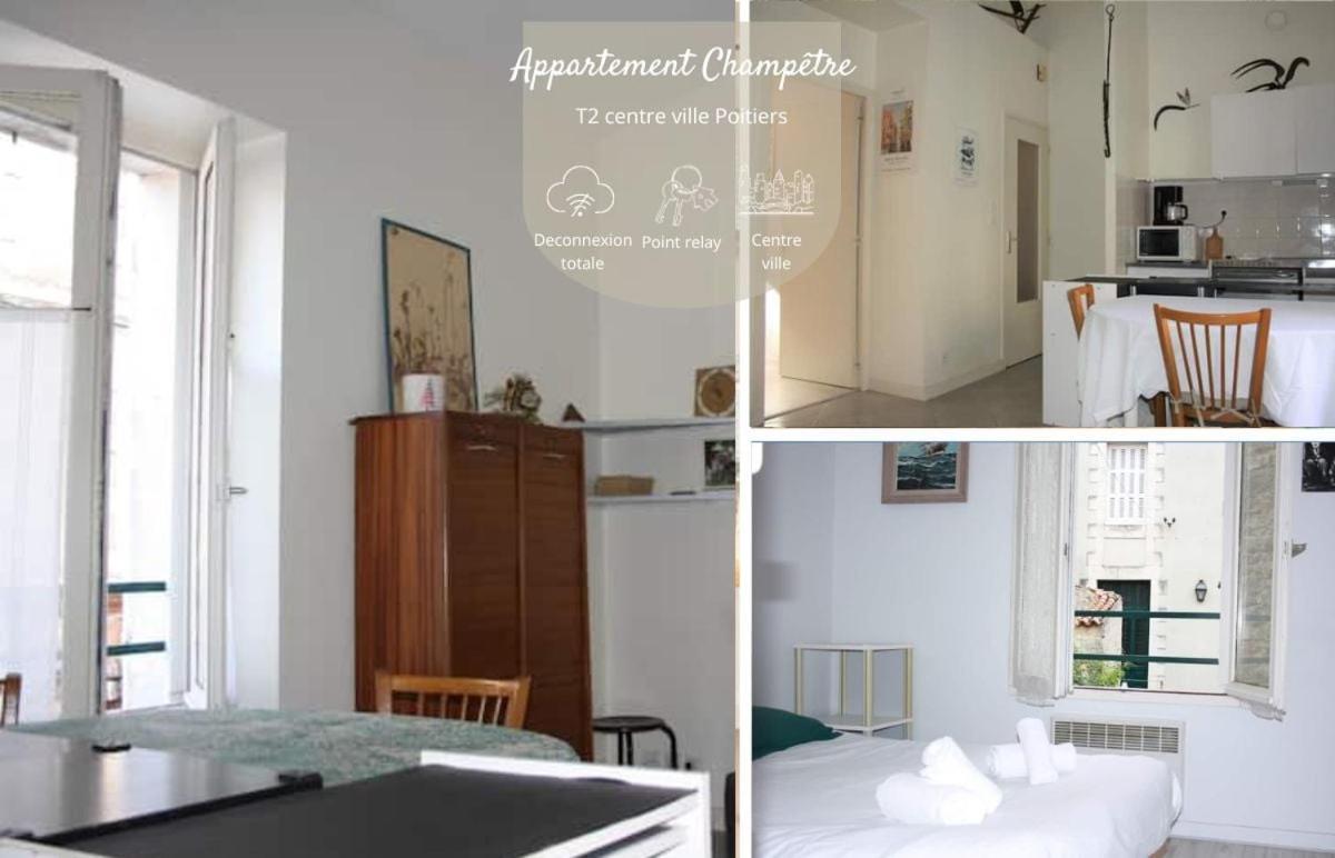 Appartement Champetre - Deconnexion Assuree Poitiers Exteriér fotografie